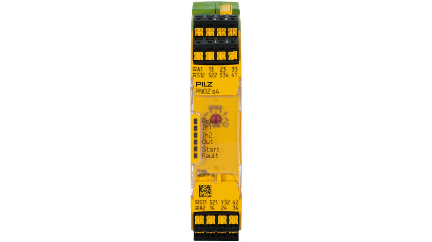 Pilz Dual-Channel Safety Relay Safety Relay, 24V dc