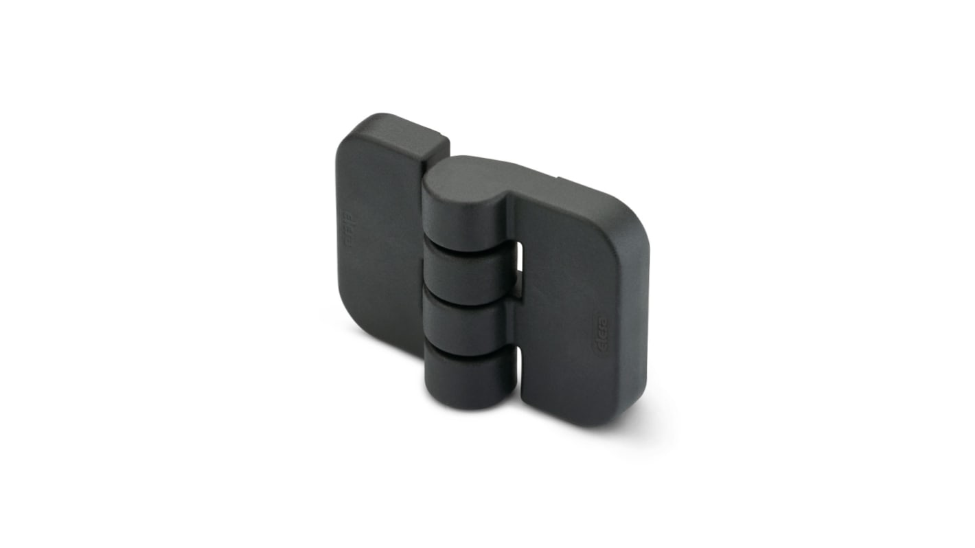 Elesa PA Butt Hinge with a Fixed Pin, Screw Fixing, 70mm x 50mm x 19.5mm