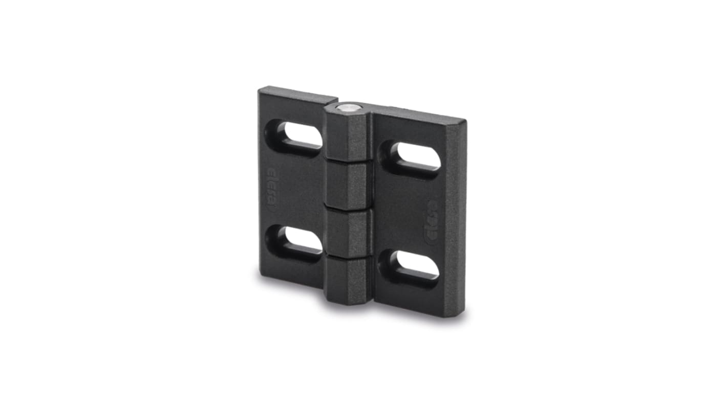 Elesa PA Butt Hinge with a Fixed Pin, Screw Fixing, 60mm x 70mm x 14.5mm