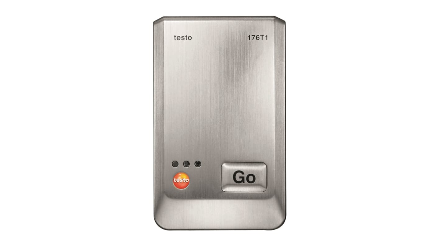 Testo 176 T1 Temperature Data Logger, USB Mini-Port, 1 Input Channel(s)