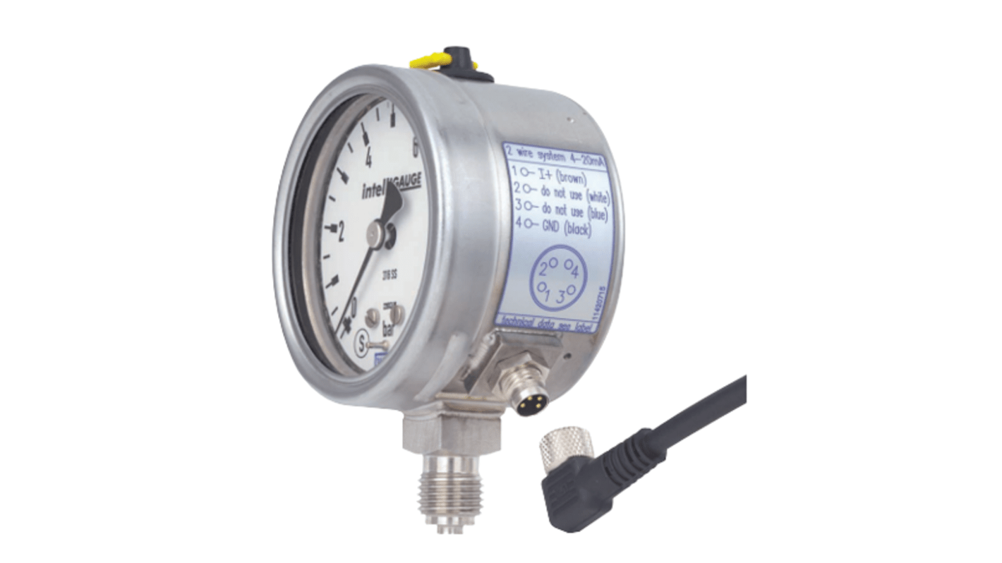 Manometr 63mm NPT 1/4