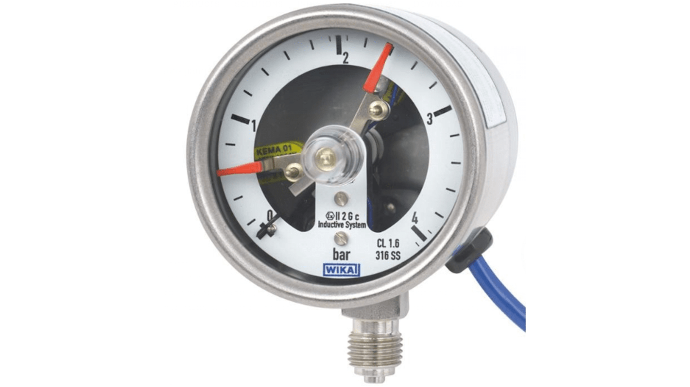 Manometr 63mm NPT 1/4