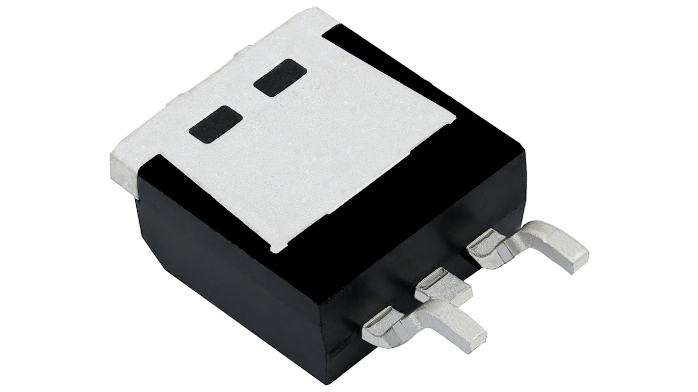 Vishay Quad Silicon N-Channel MOSFET, 5 A, 850 V, 3-Pin D2PAK SIHB6N80AE-GE3
