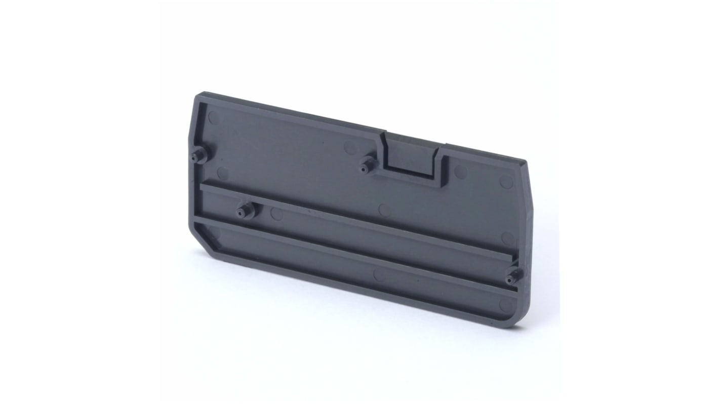 Omron, XW5E End Cover for use with Feed Through Terminal Blocks