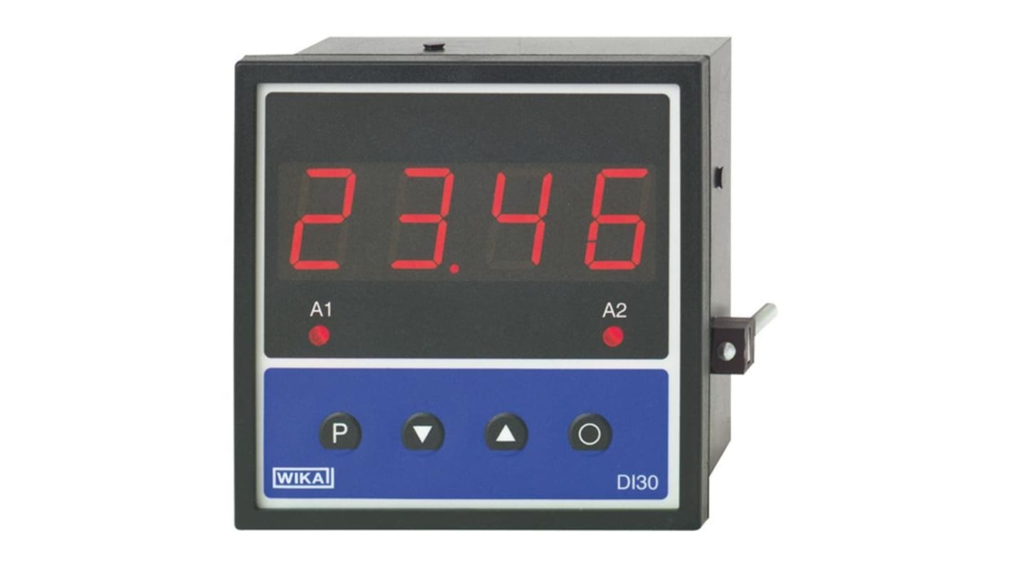 WIKA Model GCS-1 LED Digital Panel Multi-Function Meter for Weight, 96mm x 96mm