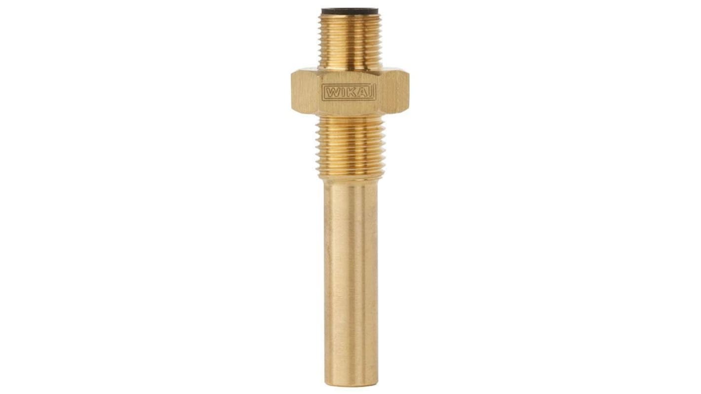 WIKA Bi-Metallic Thermostat, Opens at 50°C, Closes at -40°C, 100°C Max, NC, Automatic Reset, Threaded