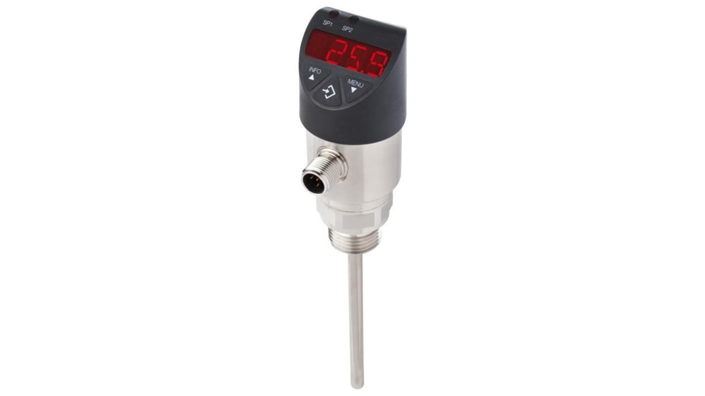 WIKA RTD G 1/2 Widerstandsthermometer x 100mm, -20°C → +120°C