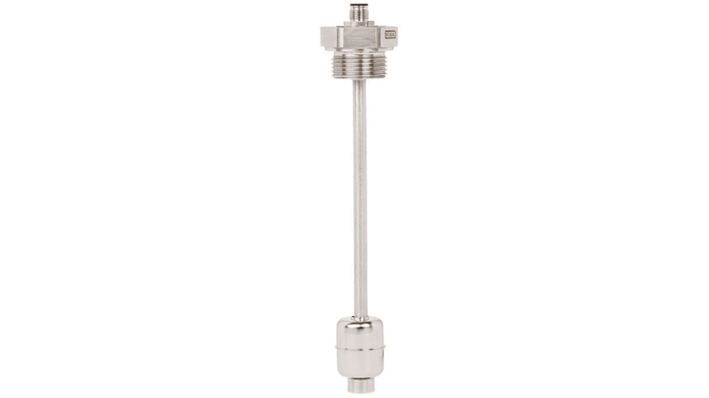 WIKA RLS-3000 Series Horizontal Stainless Steel Float Switch, Float, 5m Cable, SPDT, 100V ac Max, 100V dc Max
