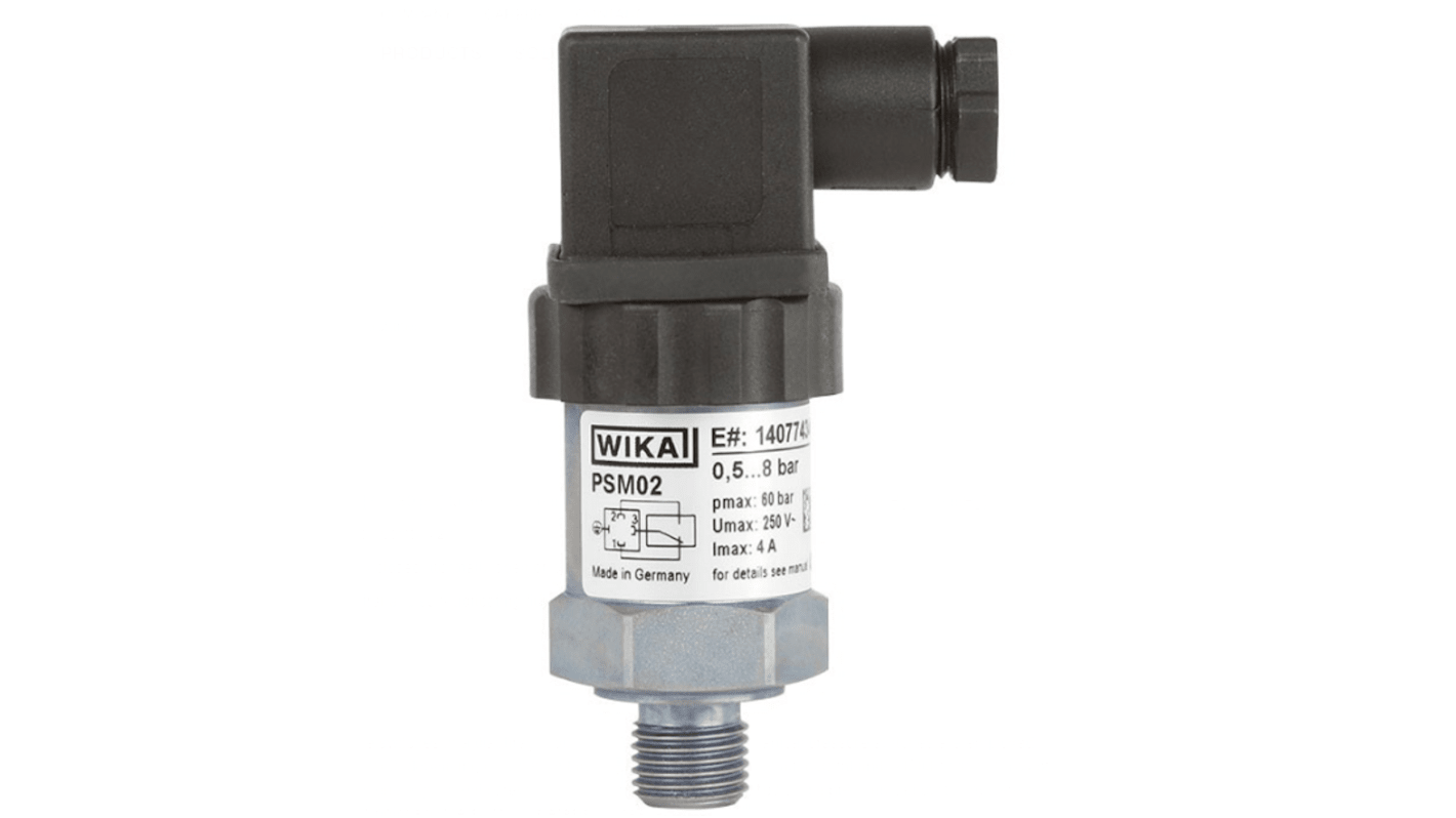 WIKA PSM02 Drucksensor 0.5bar bis 8bar