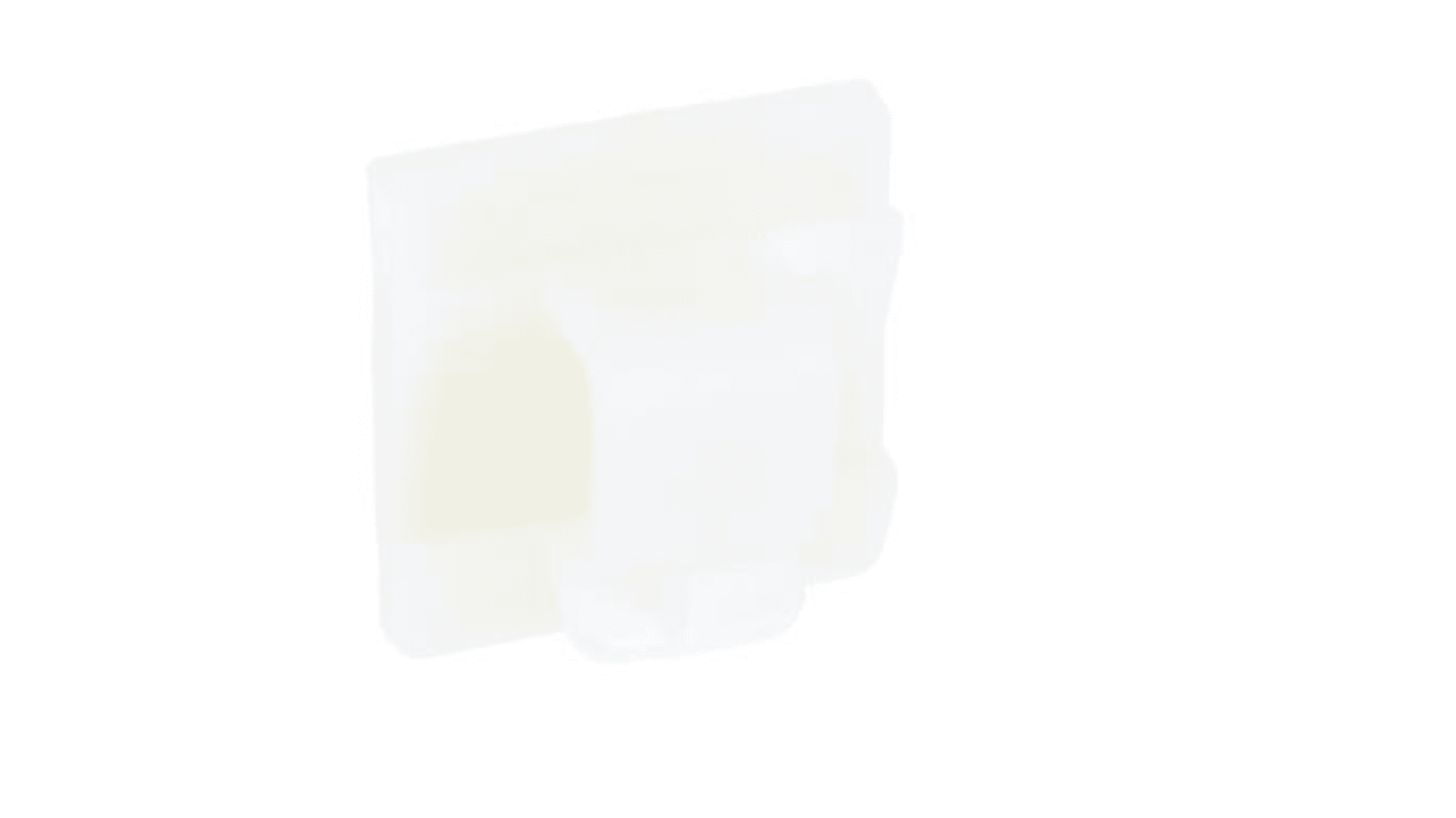 RS PRO Natural Nylon Cable Clip, 7.11mm Max. Bundle
