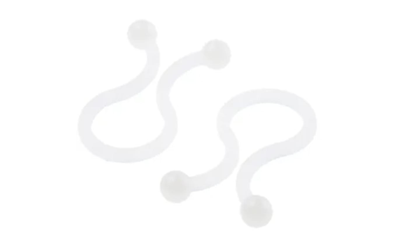 Clip Twister RS PRO in Nylon 66, Ø fascio 10.1mm max, 29.8 x 1.7 x 11.6mm