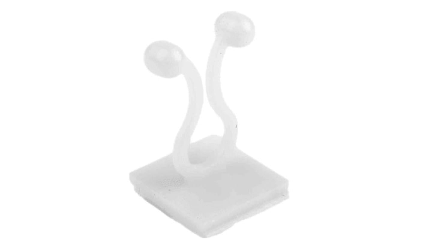 RS PRO Natural Nylon Bunny Cilp, 10mm Max. Bundle
