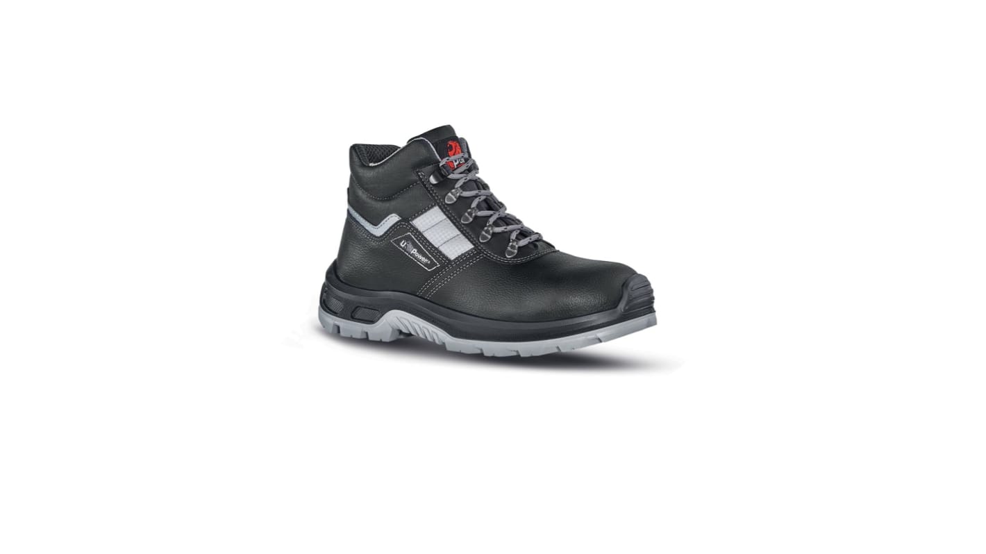UPower ミドルカット安全靴, Black, コンポジット, UA10574-09