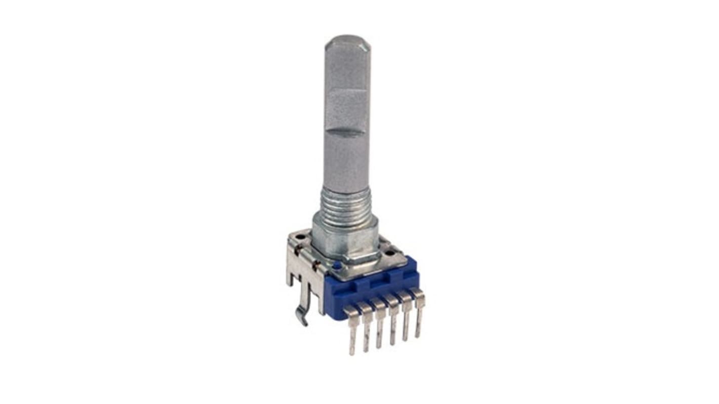 Bourns Rotary Audio Potentiometer 1-Gang, PRS12R-4025K-103B1