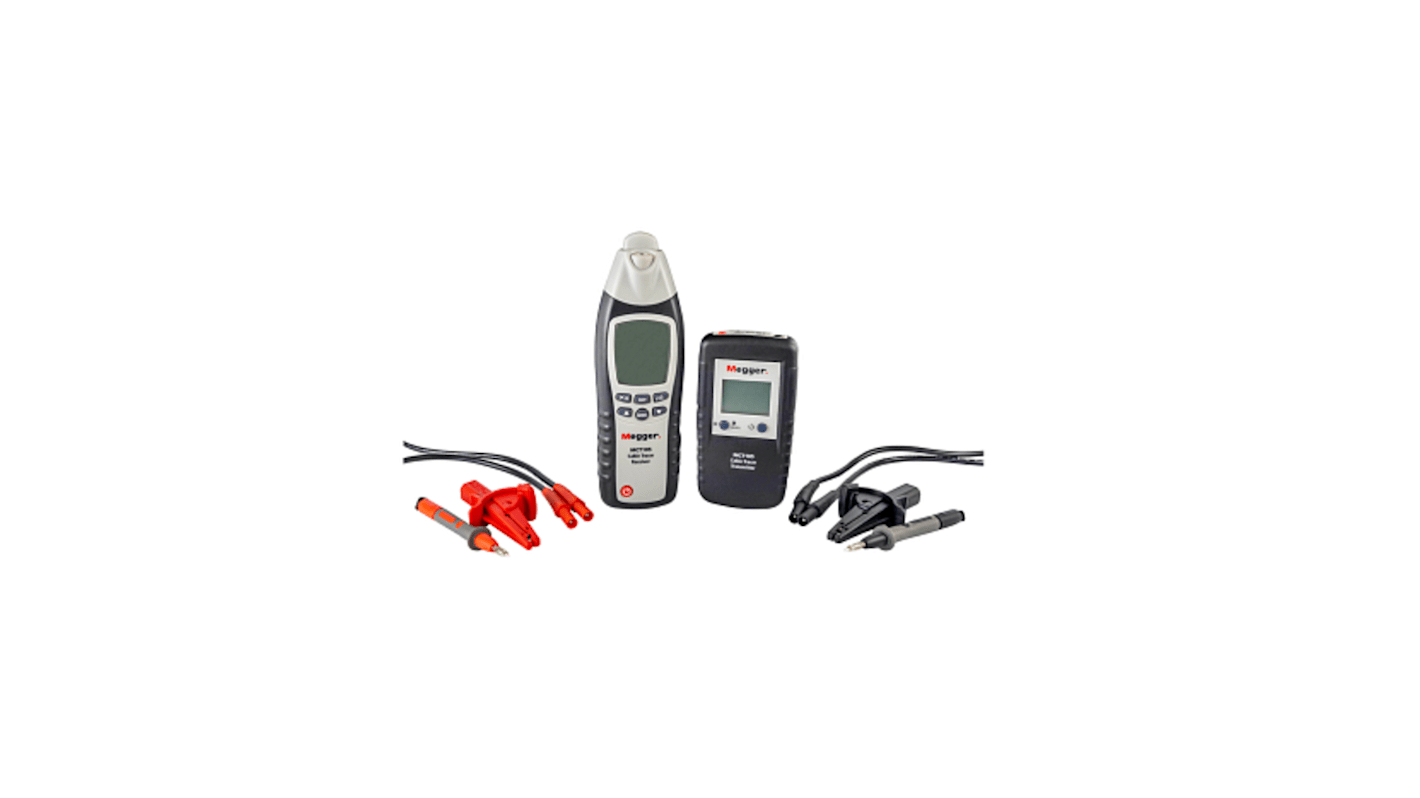 Megger MCT105 Cable Tracer Kit, Cable Detection Depth 2.5m CAT III 300V, Maximum Safe Working Voltage 400V