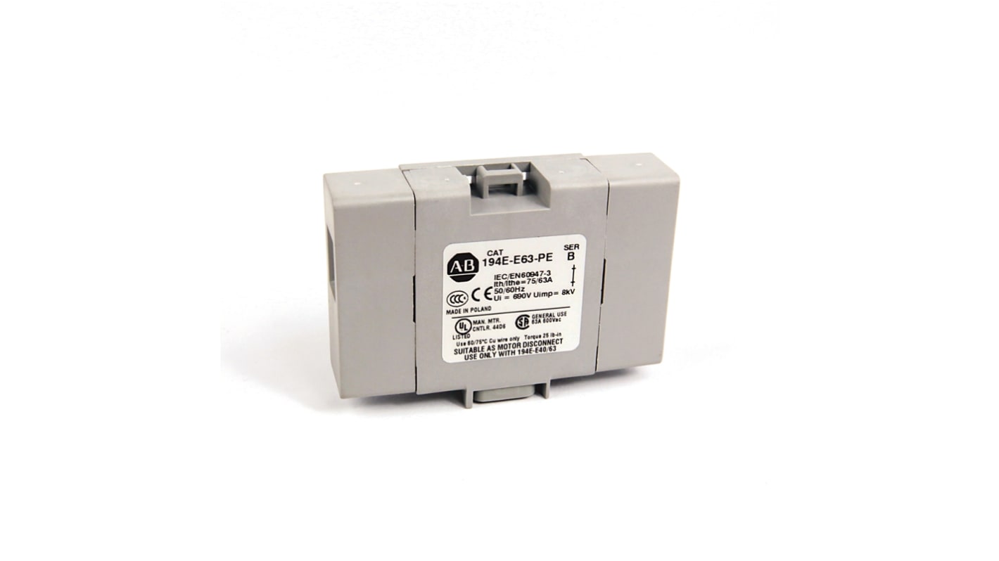 Allen Bradley Switch Disconnector Terminal, 194ESeries