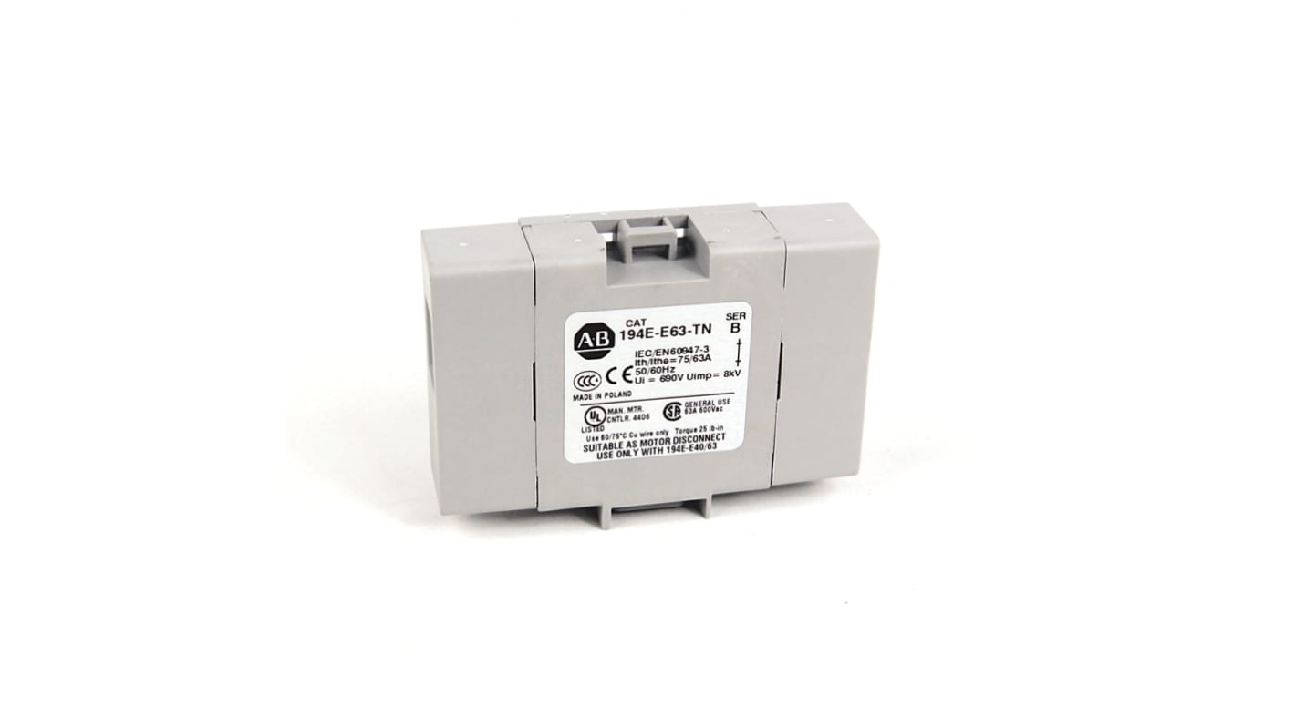 Allen Bradley Switch Disconnector Terminal, 194ESeries