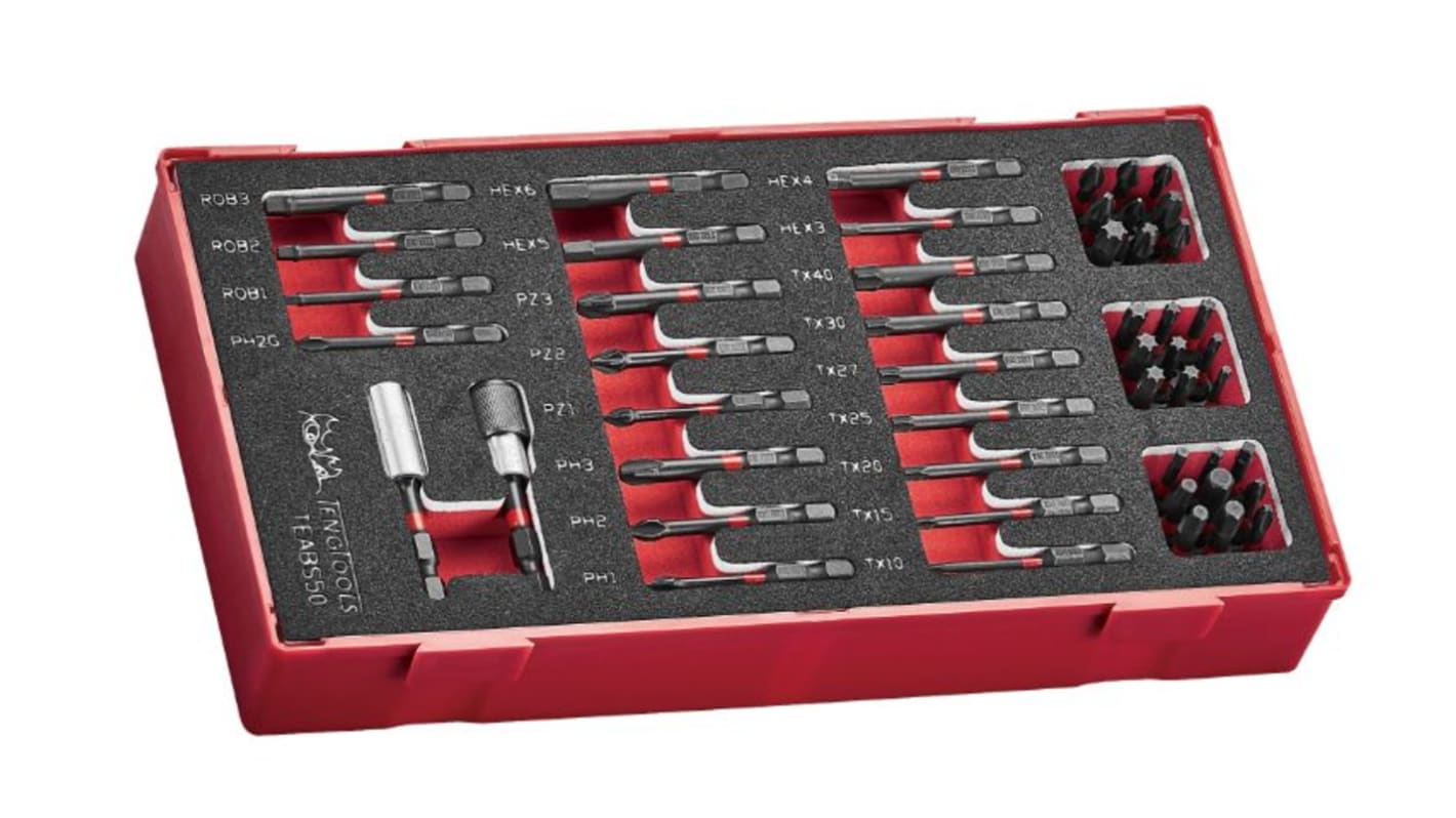 Teng Tools Impact Bit Set 50 Pieces