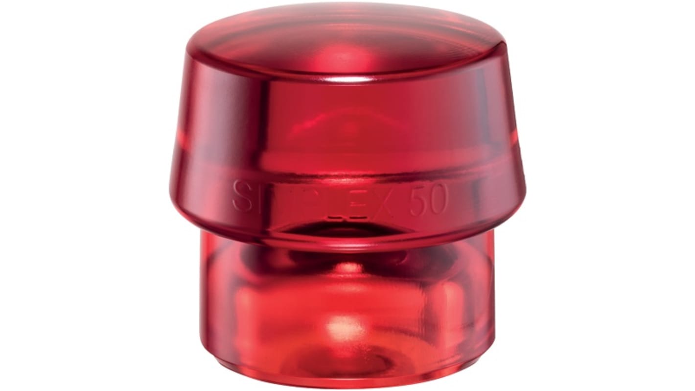 Halder Round Plastic Replacement Mallet Face 190g With Replaceable Face