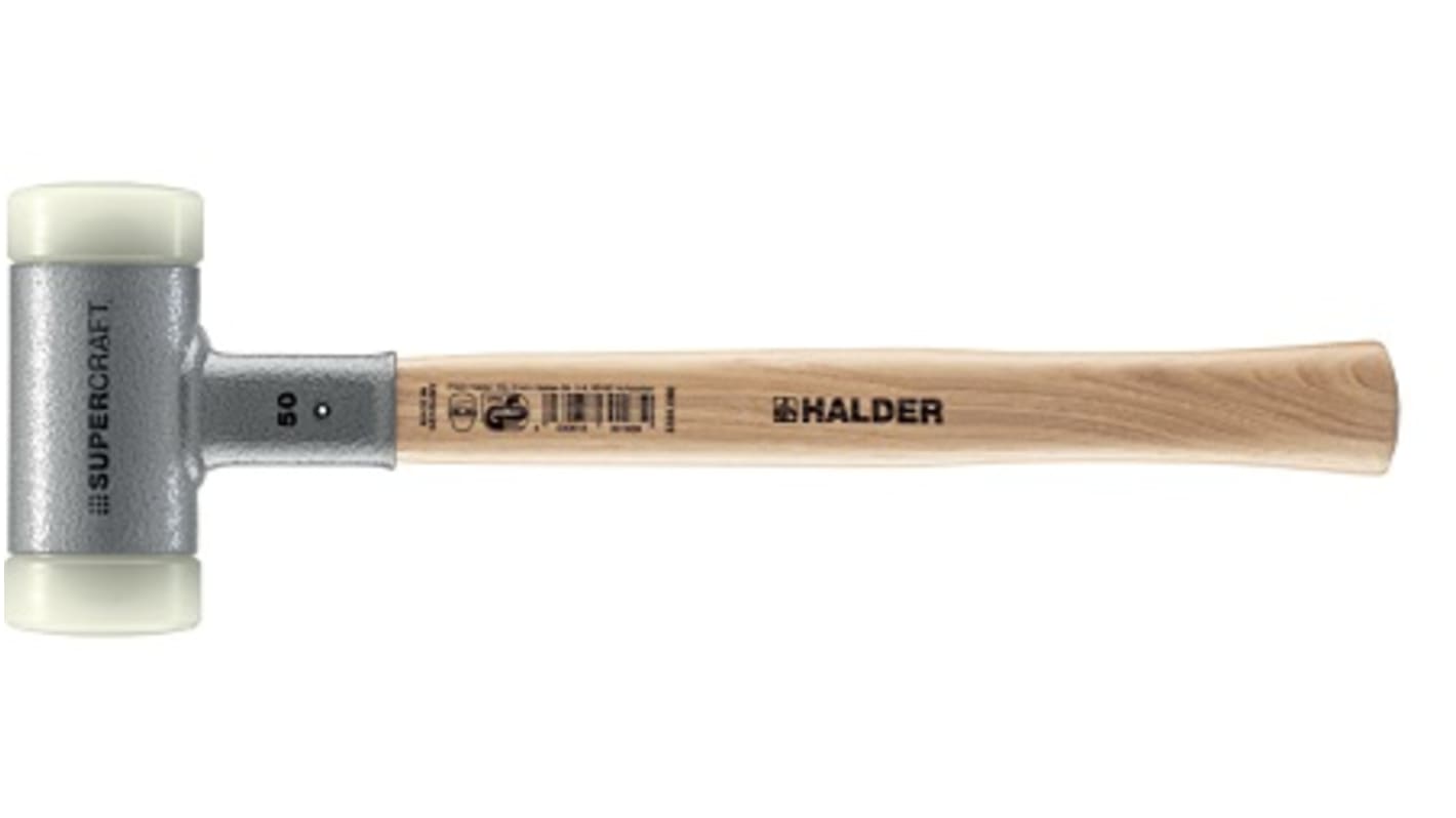 Halder Round Nylon Mallet 990g With Replaceable Face