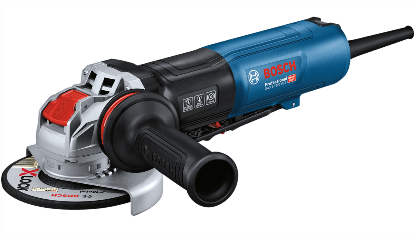 Bosch GWX 17-125 PSB 125mm Corded Angle Grinder