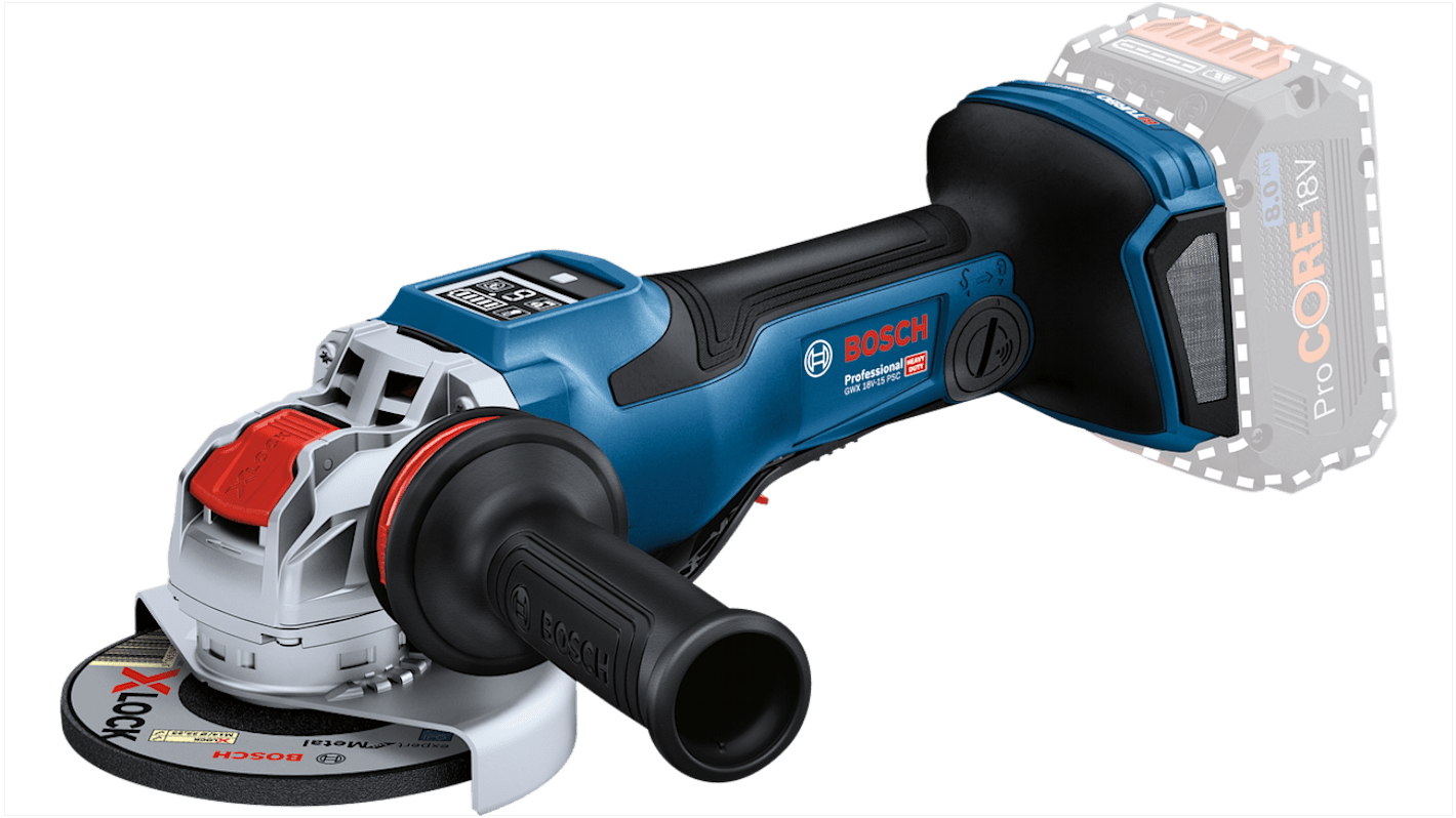 Bosch GWS 18V-15 PSC 125mm Cordless Angle Grinder