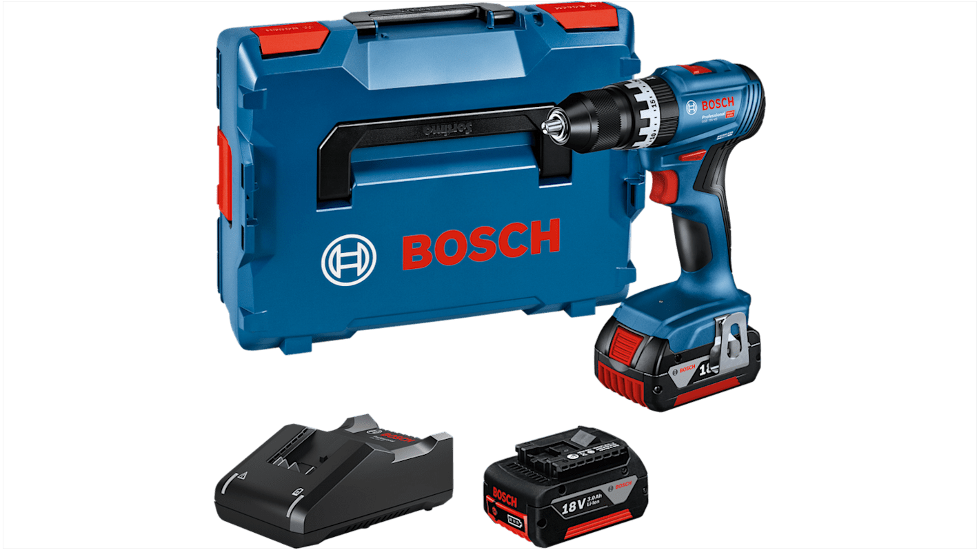 Perceuse Sans fil Bosch GSB 18V-45 18V 3Ah Li-Ion Fiche européenne