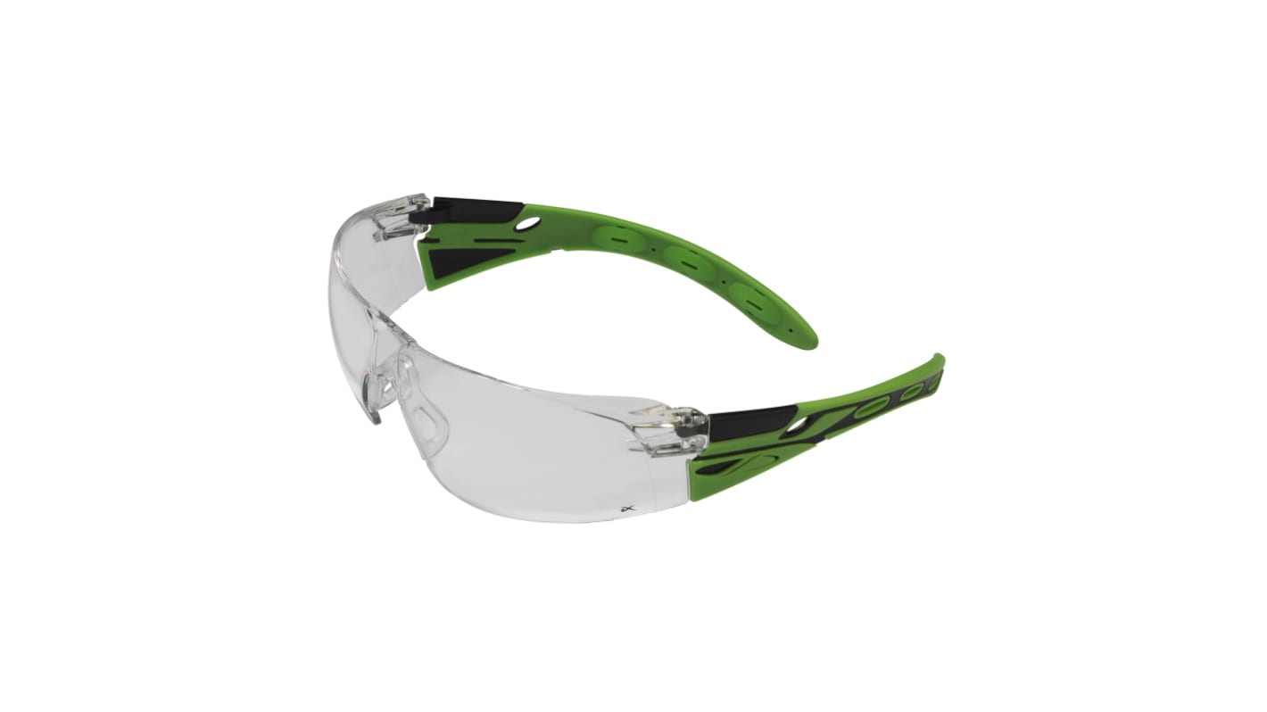 Lunettes de protection JSP EIGER, Incolore, Polycarbonate, anti-buée, anti-rayures, Protection UV