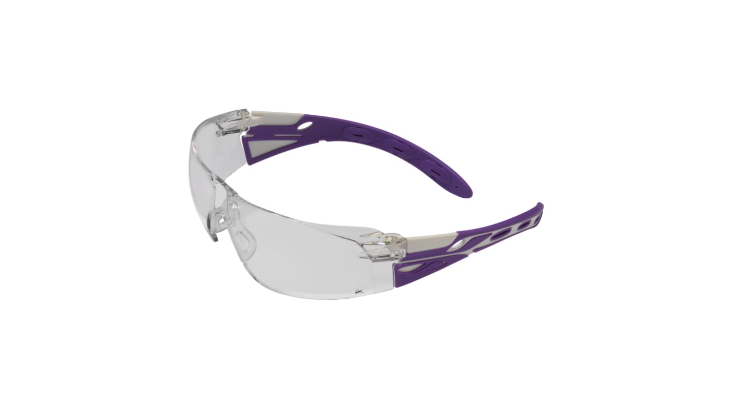 Lunettes de protection JSP EIGER, Incolore, Polycarbonate, anti-buée, anti-rayures, Protection UV