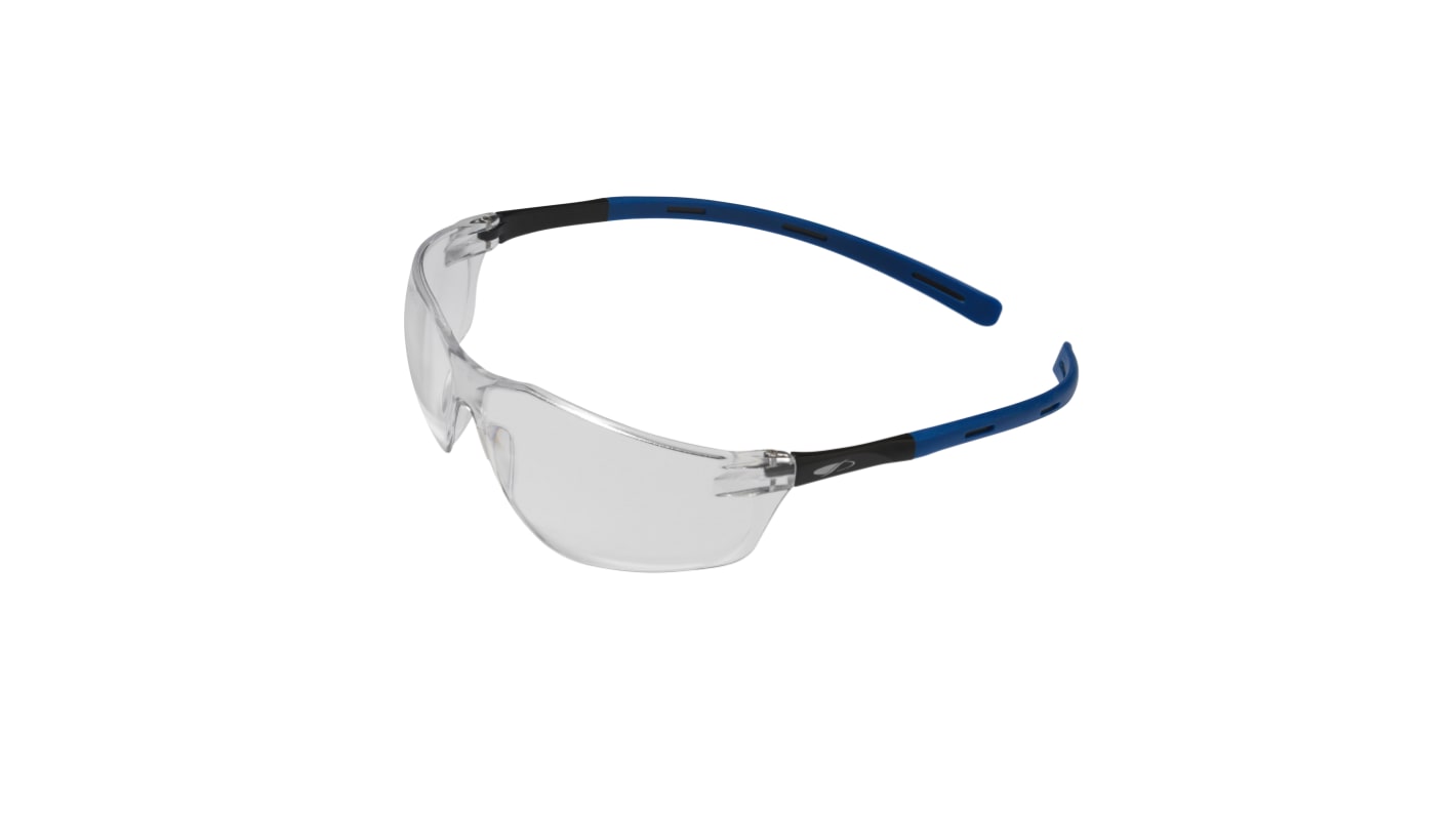 JSP RIGI Safety Glasses, Clear Polycarbonate Lens