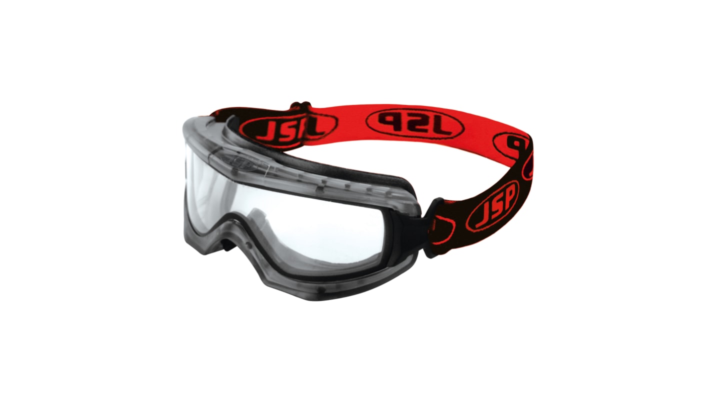 JSP EVO, Scratch Resistant Anti-Mist Safety Goggles with Clear Lenses