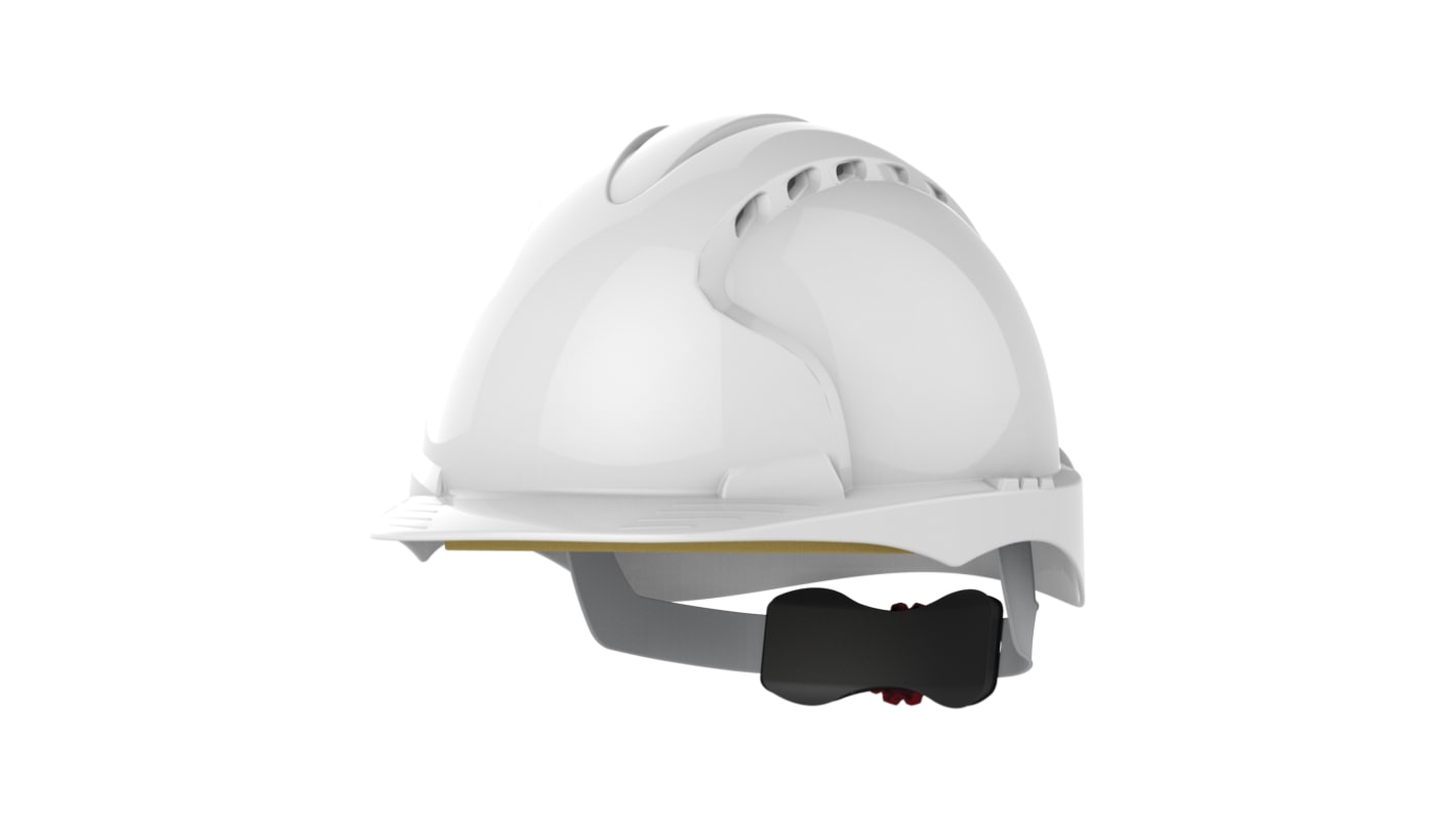 JSP EVO3 White Safety Helmet, Ventilated