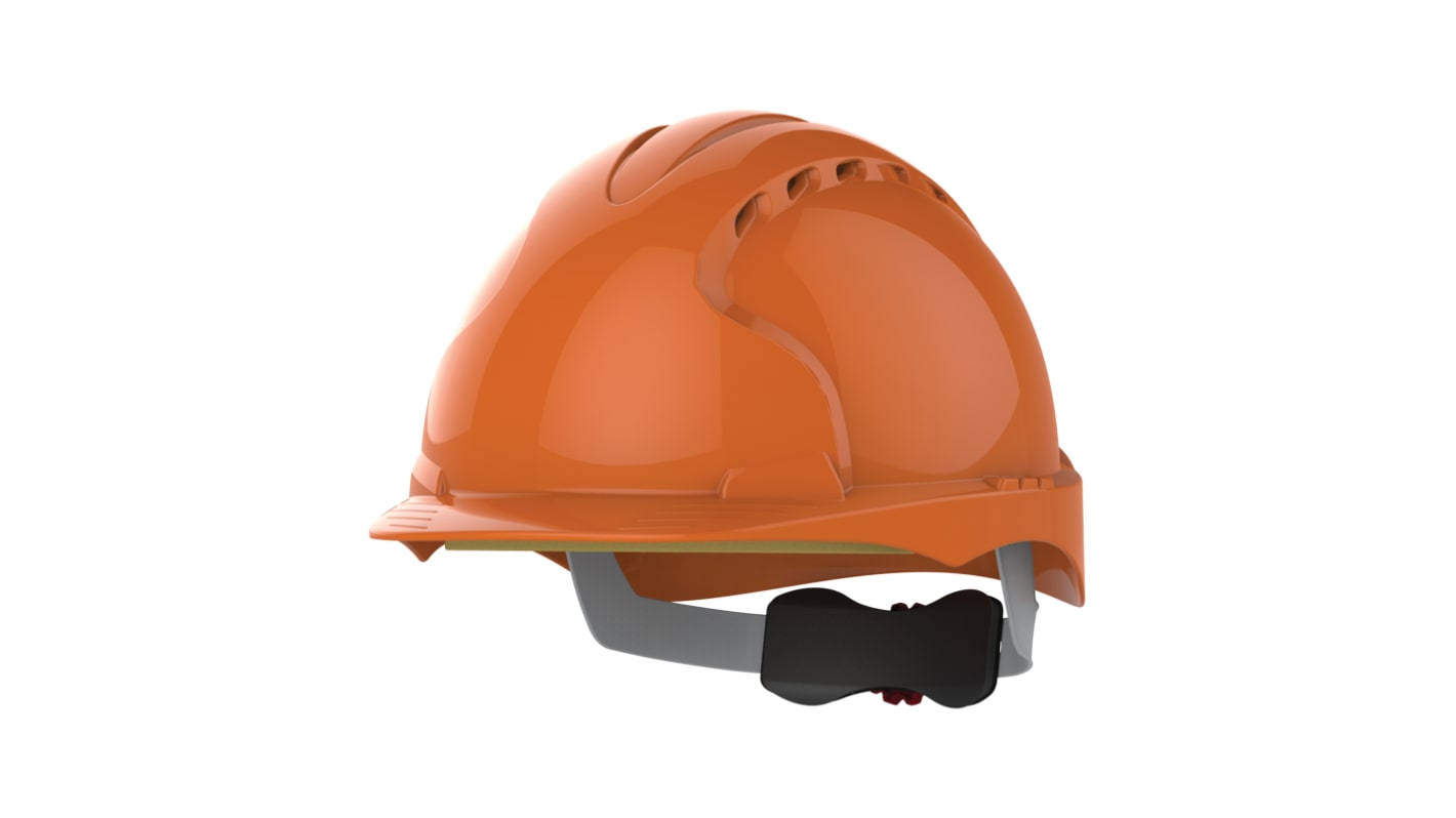 Ochranná helma, Oranžová, HPPE, Ano Standardní EVO3