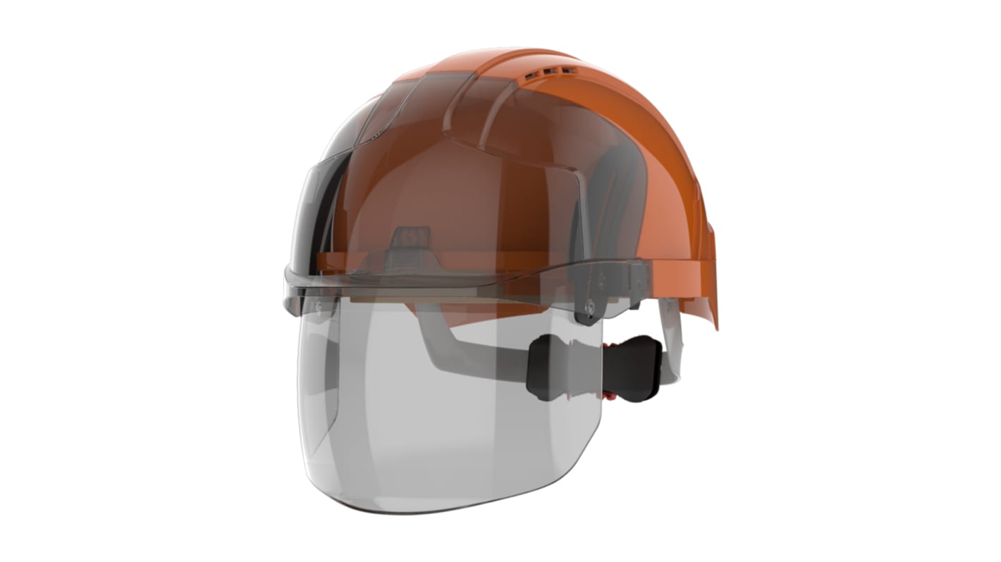Ochranná helma, Oranžová, ABS Ano Mikro EVOVISTAshield