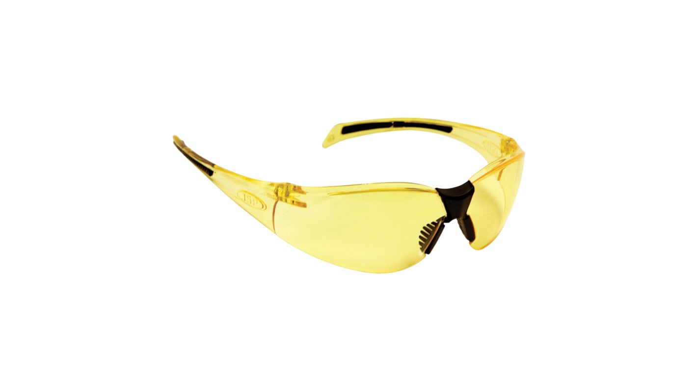 Occhiali JSP Stealth con lenti col. Ambra, Protezione UV, Resistenti ai graffi