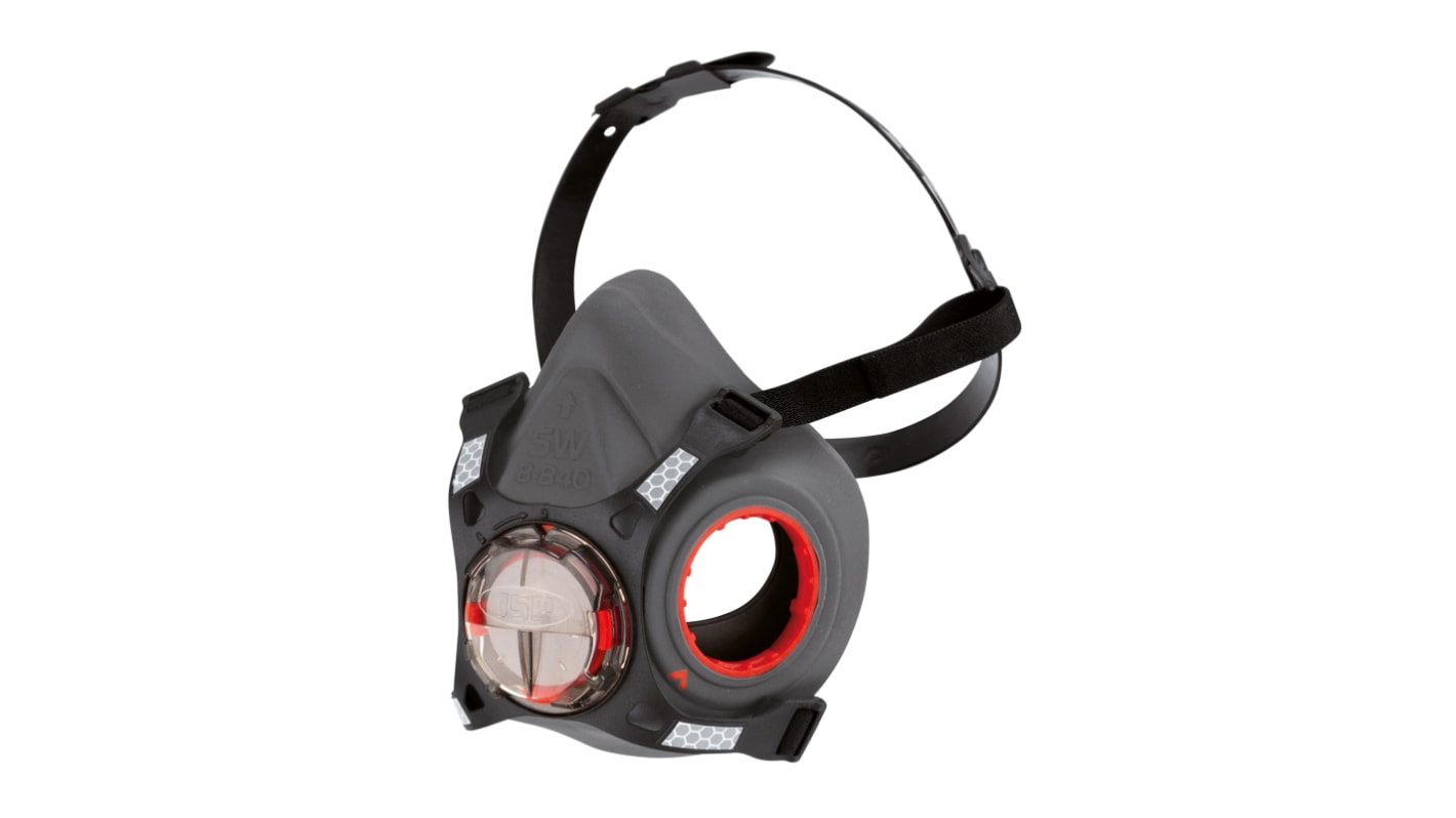 JSP BHG Series Half-Type Respirator Mask, Size Short-Wide