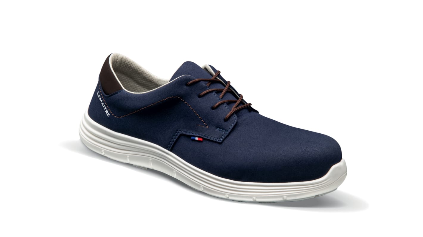 Scarpe antinfortunistiche S3  Lemaitre securite DERBY MARINE, 45 Uomo, resistenti all'acqua, con puntale di sicurezza