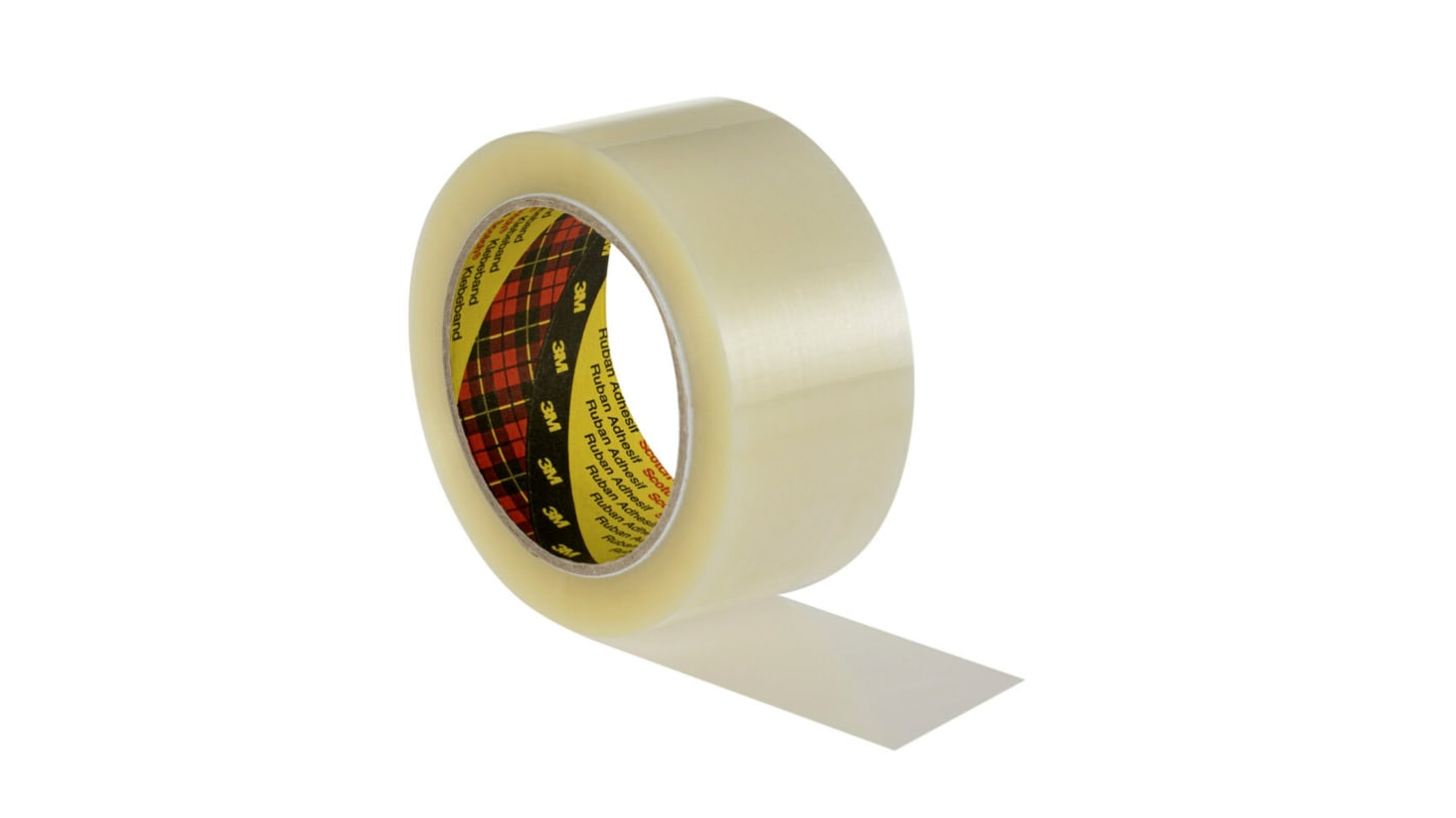 3M Scotch 3739 7000095417 Transparent Packing Tape, 660m x 50mm