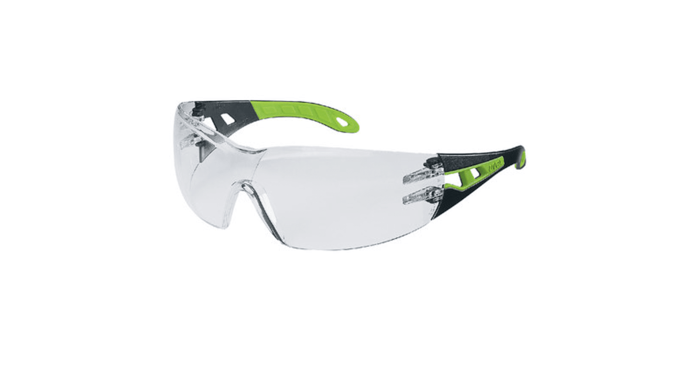 Uvex Pheos Anti-Mist UV Safety Glasses, Clear PC Lens