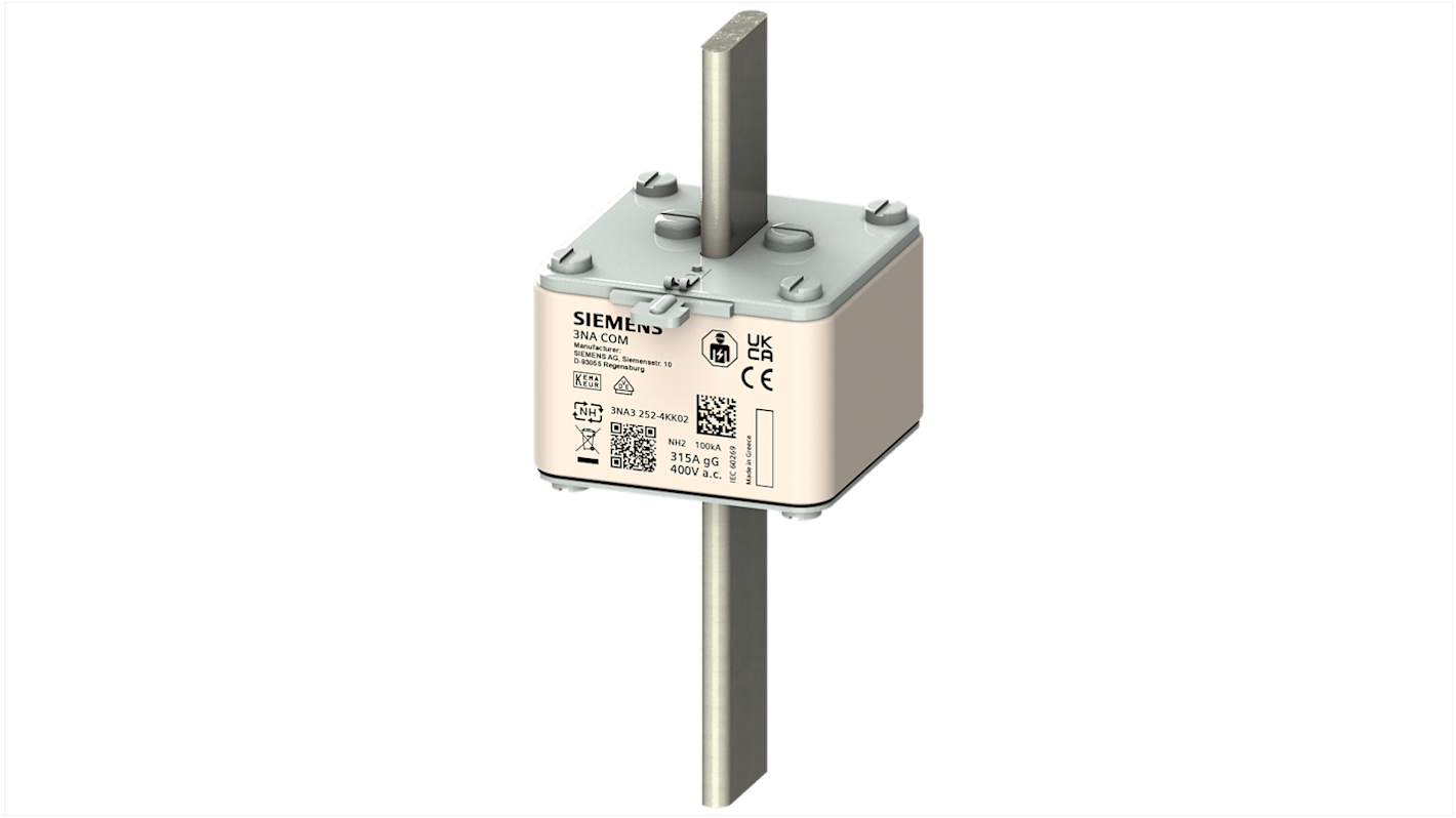 Siemens 80A Tag Fuse, 149 x 72 x 62mm, 400V