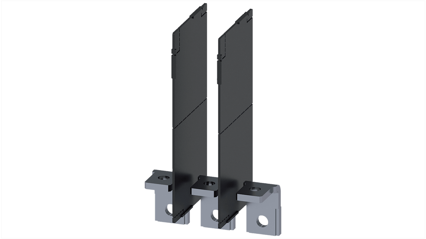 Kit de retención de tuerca Siemens 3VA9223-0QG00 SENTRON para uso con 3VA2