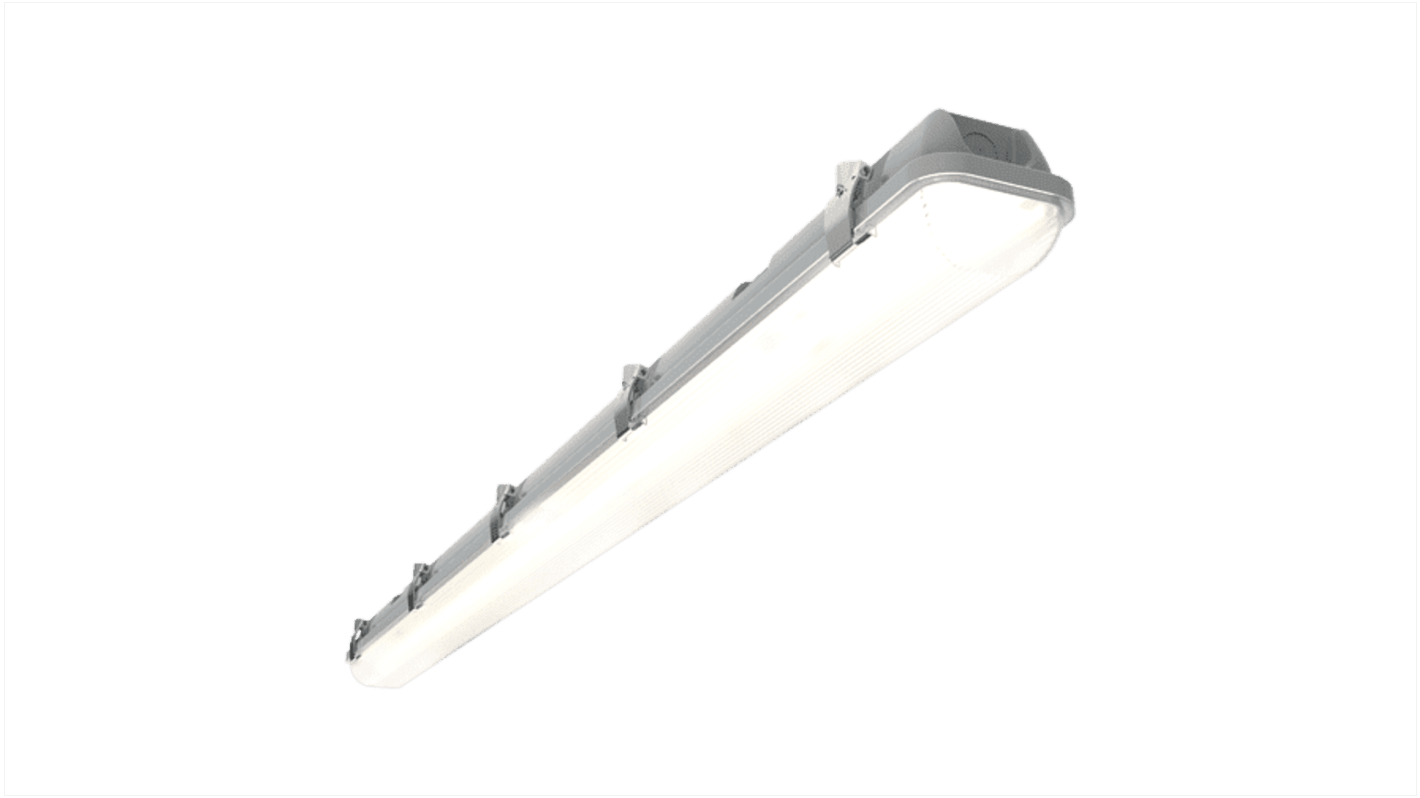 4lite UK 20 W LED Batten Light, 240 V LED Batten, Anti-corrosive, 1.2 m Long, IP65