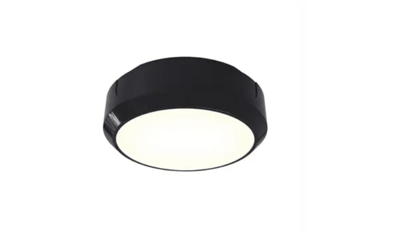 4lite UK Round LED Lighting Bulkhead, 13 W, 240 V, Lamp Supplied, IP65, ADLED