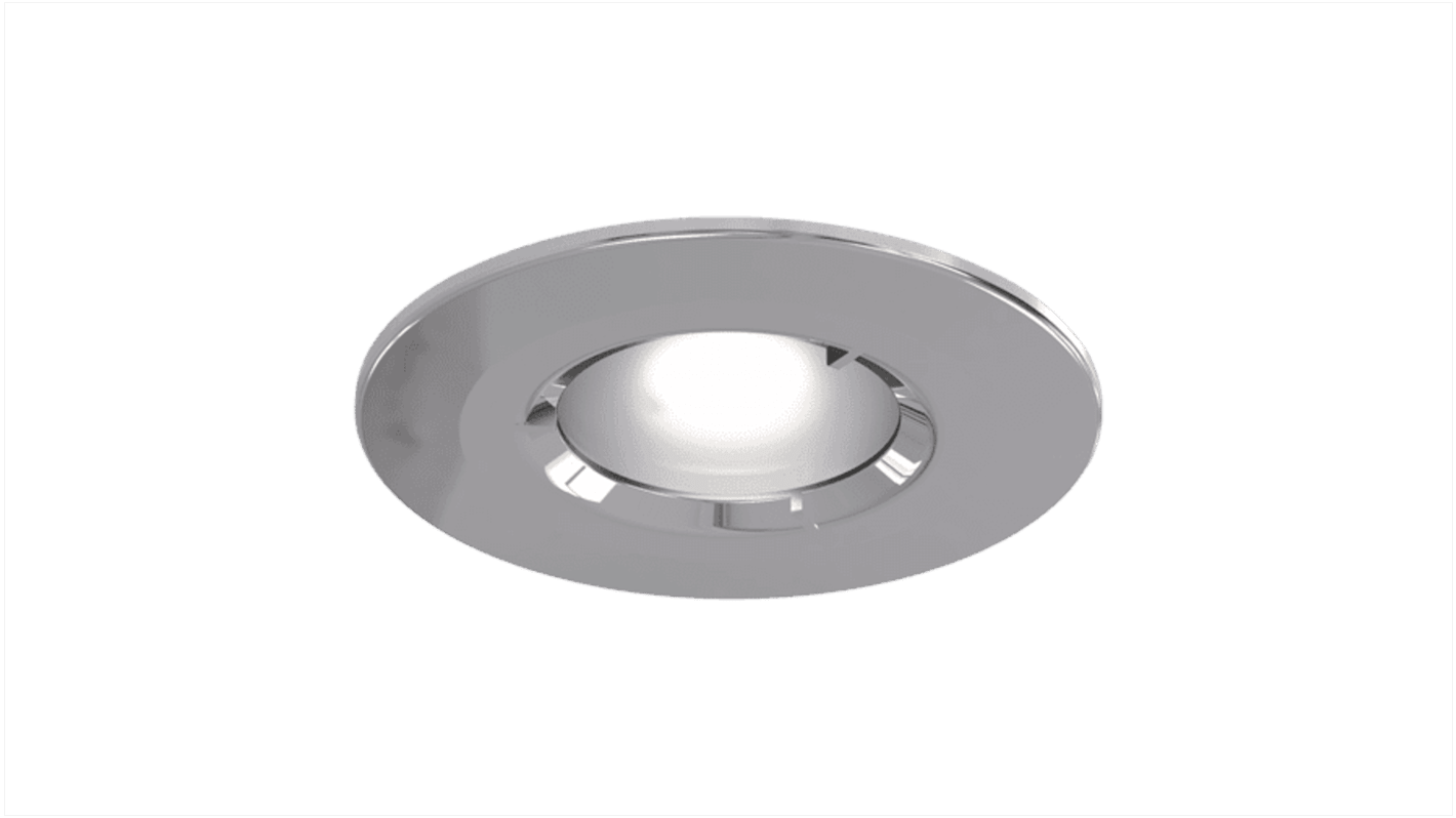 4lite UK GU10 Downlight, 240 V, 90 x 99 mm, 50 W