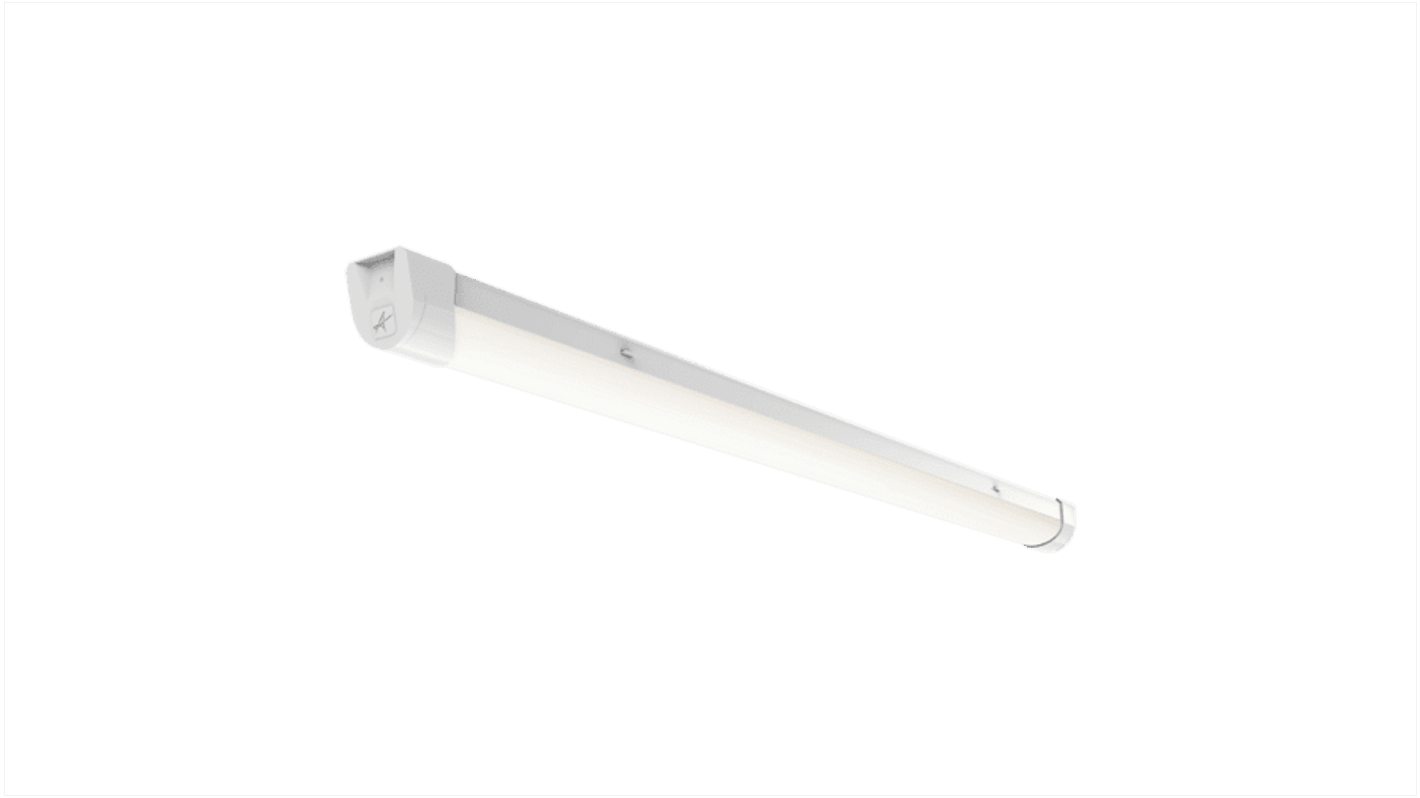 4lite UK 24 → 43 W LED Batten Light, 240 V LED Batten, 1 Lamp, 1.5 m Long, IP20