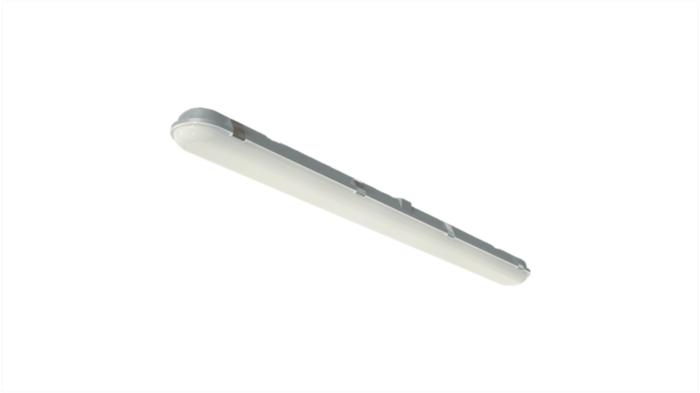 4lite UK 78 W LED Batten Light, 240 V LED Batten, 1 Lamp, Anti-corrosive, 1.8 m Long, IP65