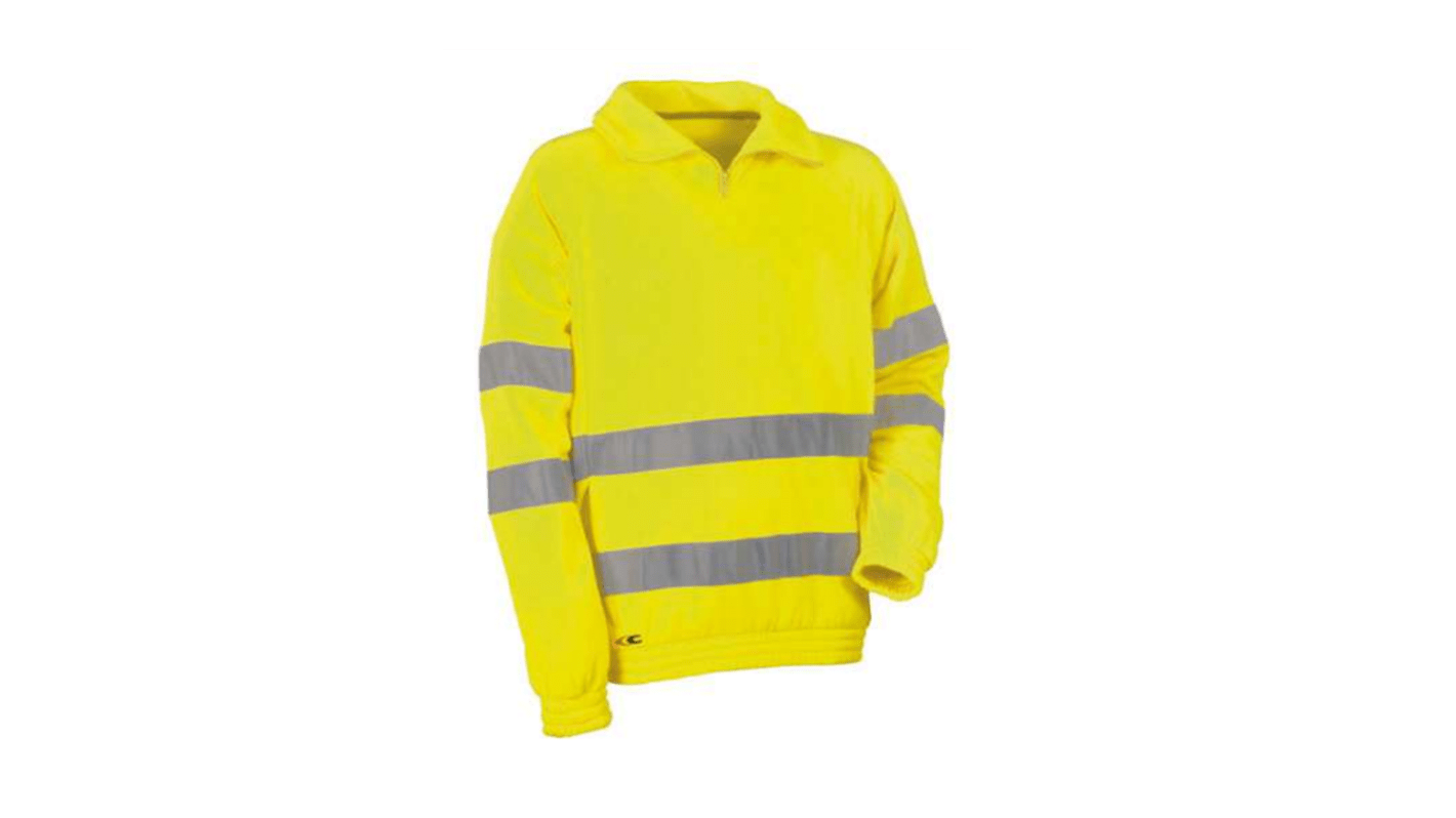 Felpa da lavoro Colore giallo Cofra, XXL per Uomo