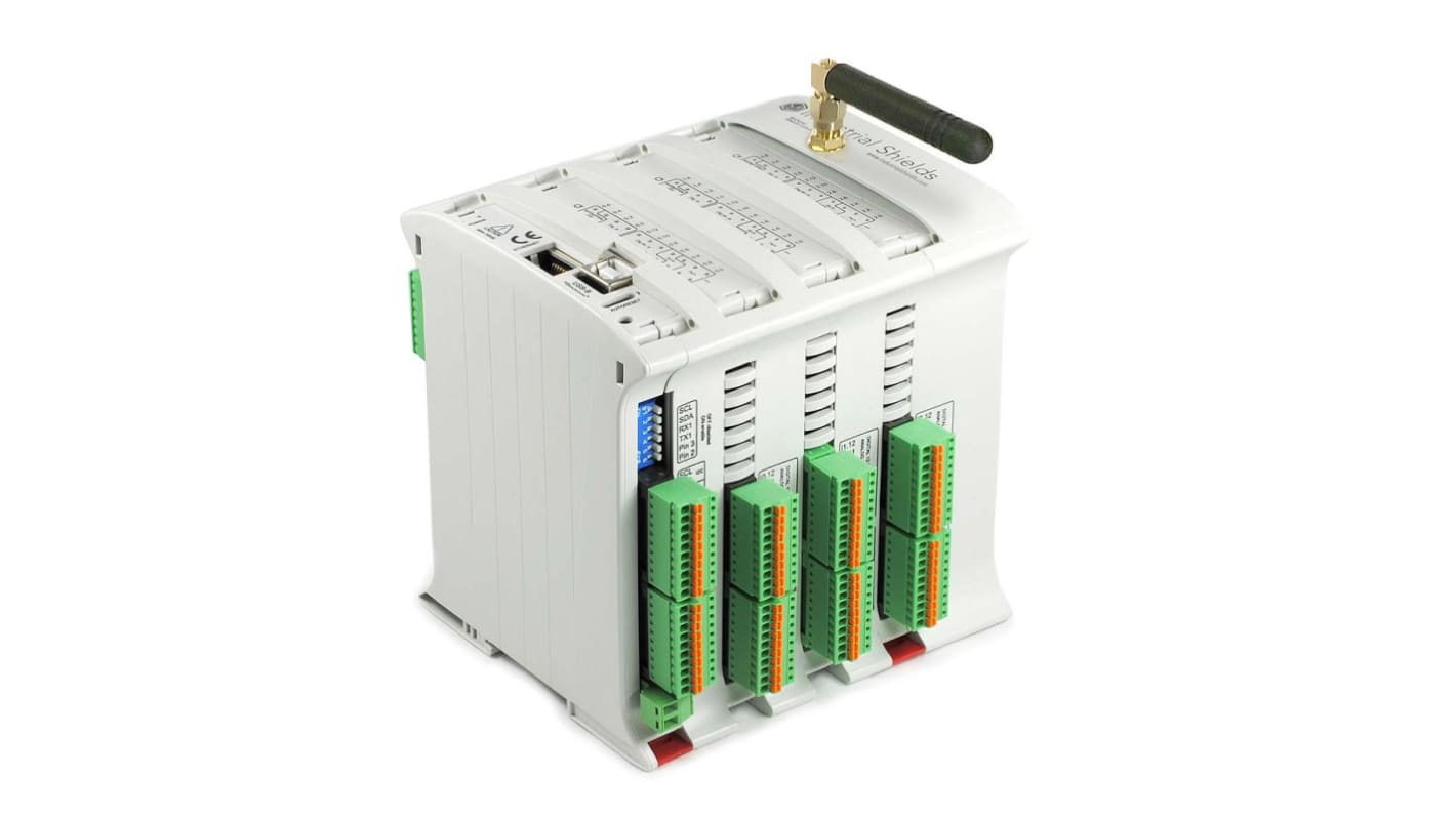 Rs-Online CPU PLC Industrial Shields M-DUINO ingressi: 35 uscite: 20