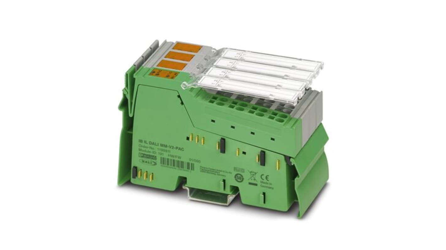 Phoenix Contact IB IL DALI MM-V2-PAC Series DIN Rail Terminal Block