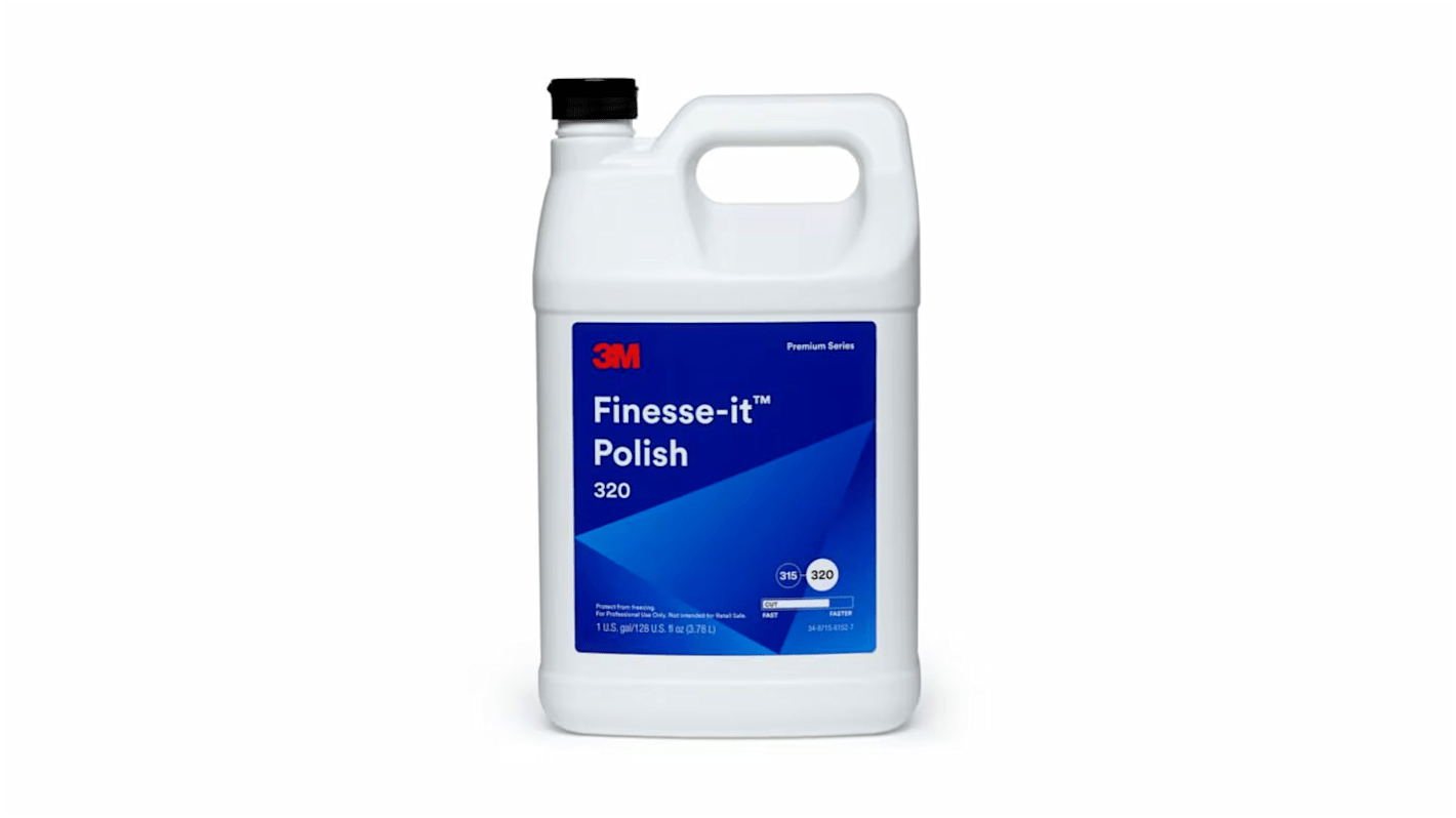 Abrillantador de coches 3M Finesse-it, Lata de 3,785 L